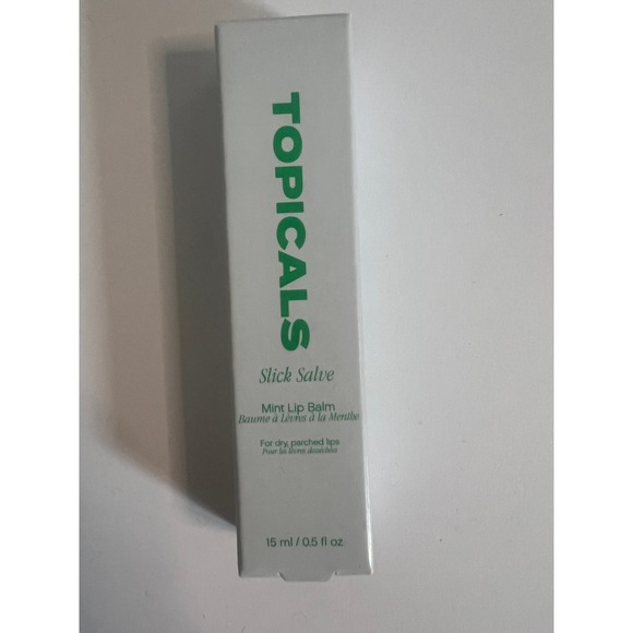 Topicals Other - Topicals Slick Salve Mint Lip Balm 0.5 oz New In Box Hydrating Treatment